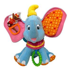 Disney Baby Dumbo Sensory Activity Plush Toy Elephant Timothy Mouse